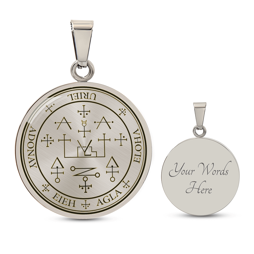 Archangel Uriel Sigil Necklace