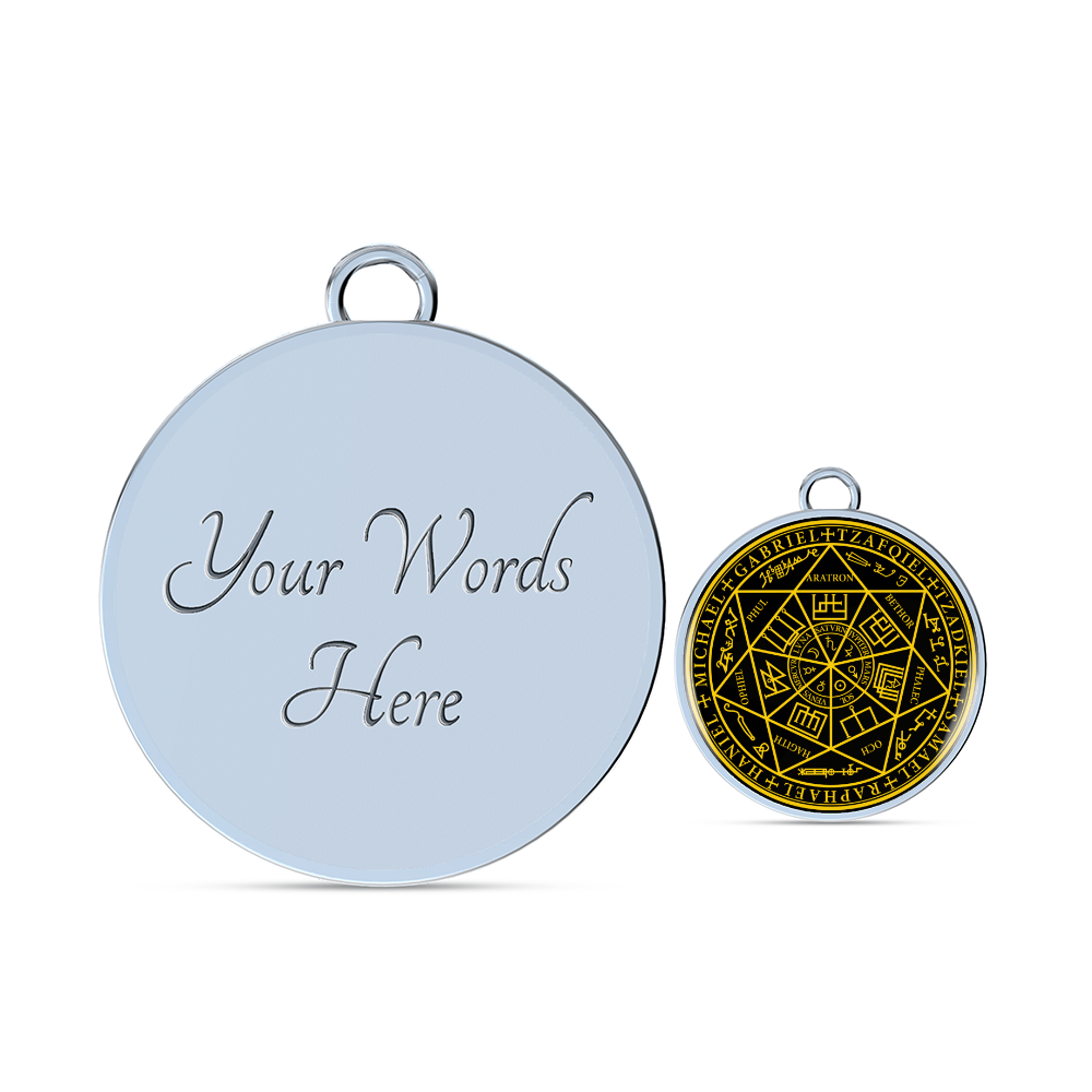 7 Archangels Sigil Bracelet - Black