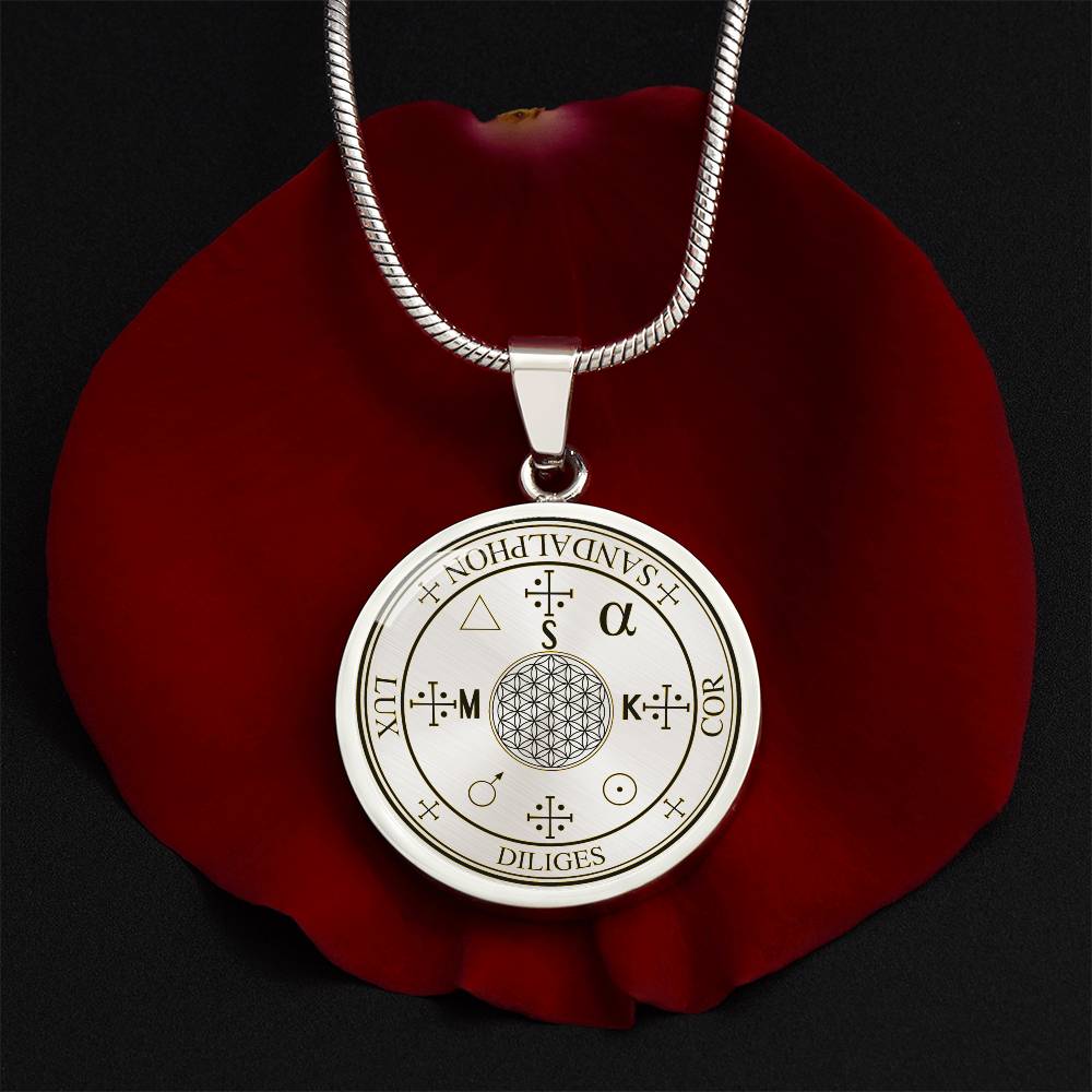Archangel Sandalphon Sigil Necklace