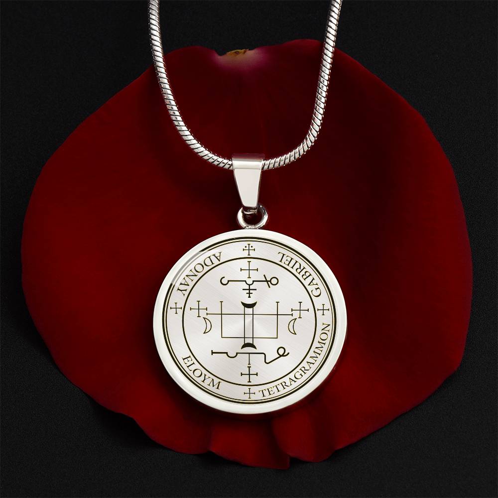 Archangel Gabriel Sigil Necklace