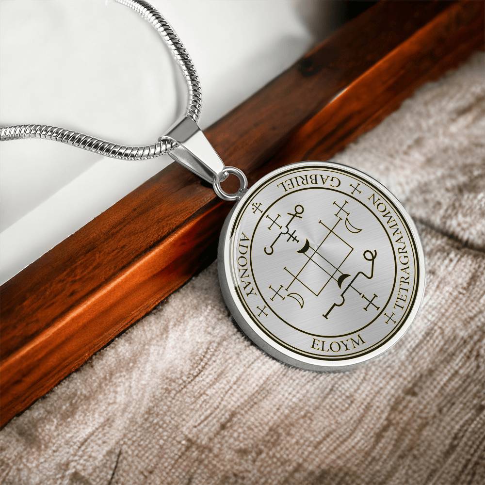 Archangel Gabriel Sigil Necklace