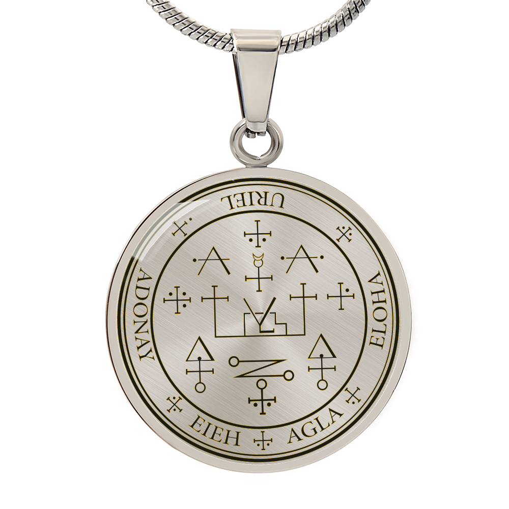 Archangel Uriel Sigil Necklace