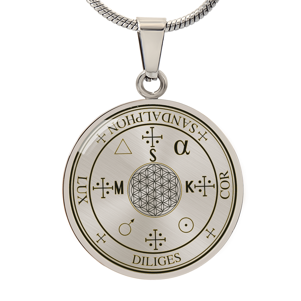 Archangel Sandalphon Sigil Necklace