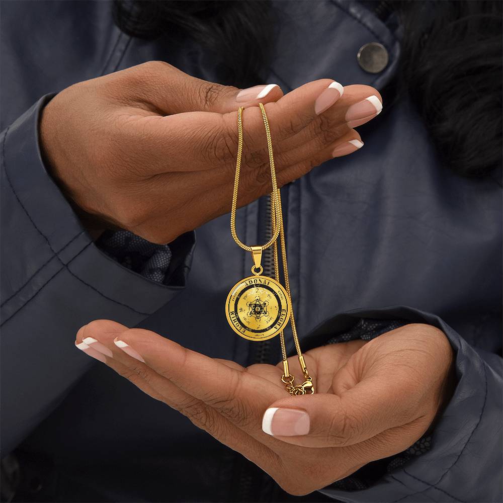 Archangel Raziel Sigil Necklace