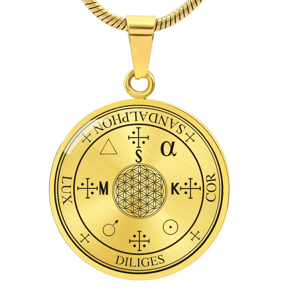 Archangel Sandalphon Sigil Necklace