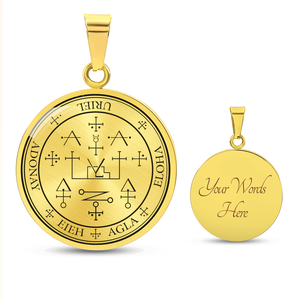 Archangel Uriel Sigil Necklace