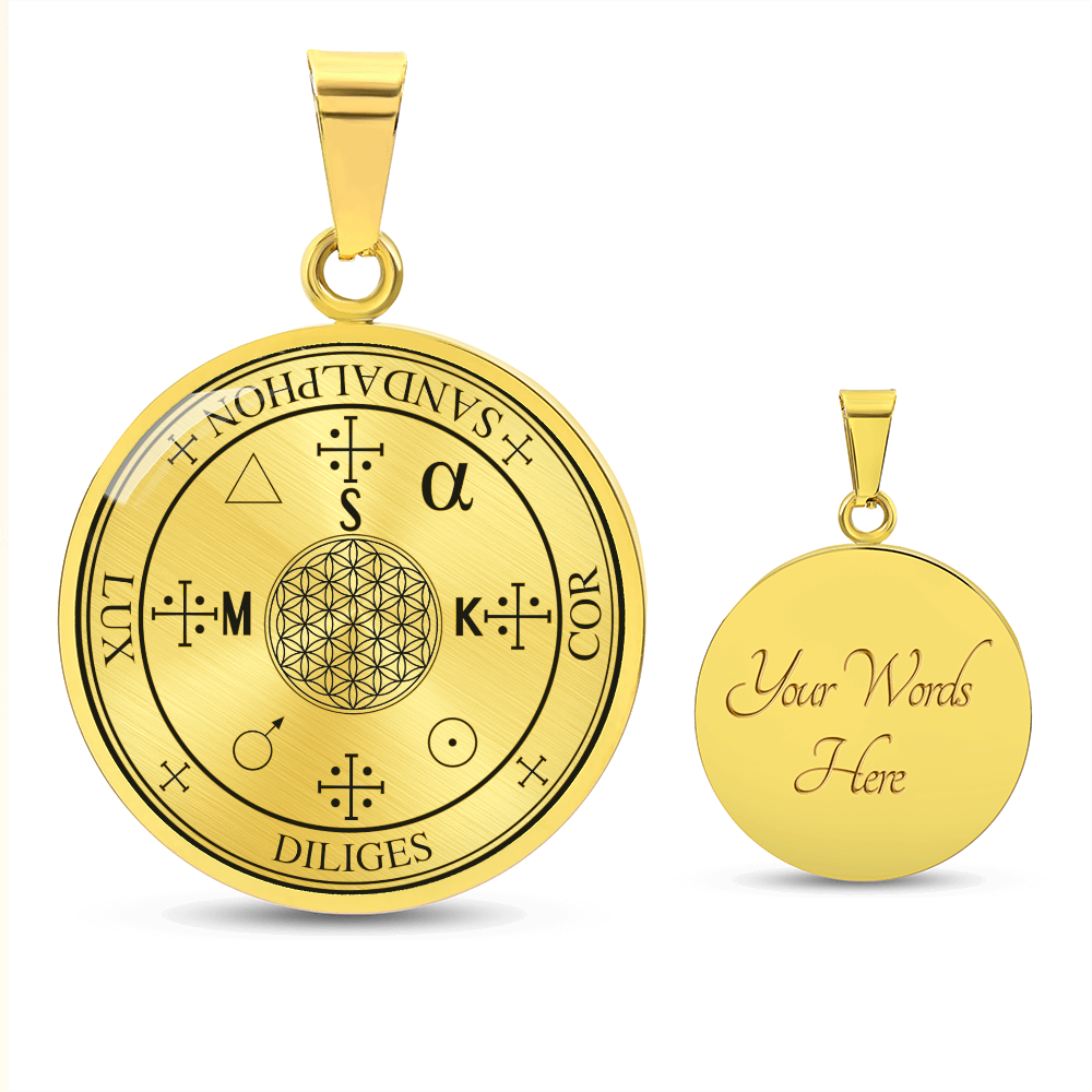 Archangel Sandalphon Sigil Necklace