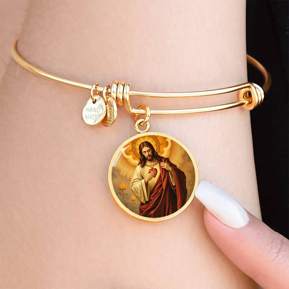 Jesus Christ Sacred Heart Bracelet