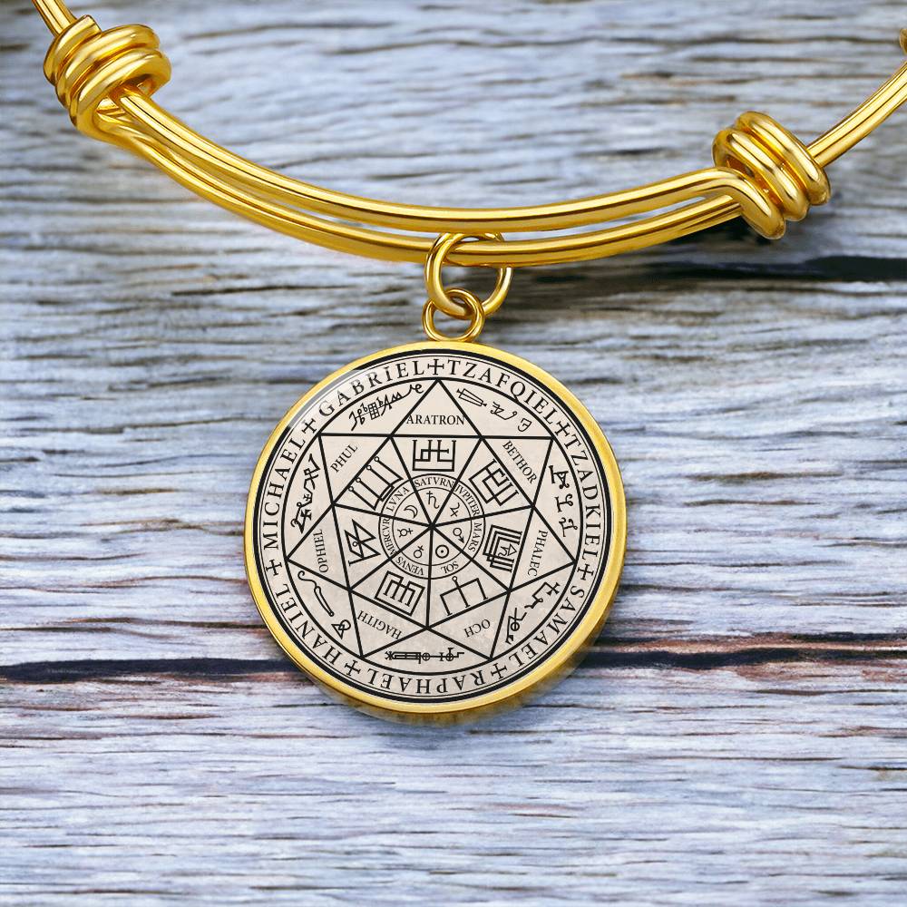 7 Archangels Sigil Bracelet - Old Manuscript