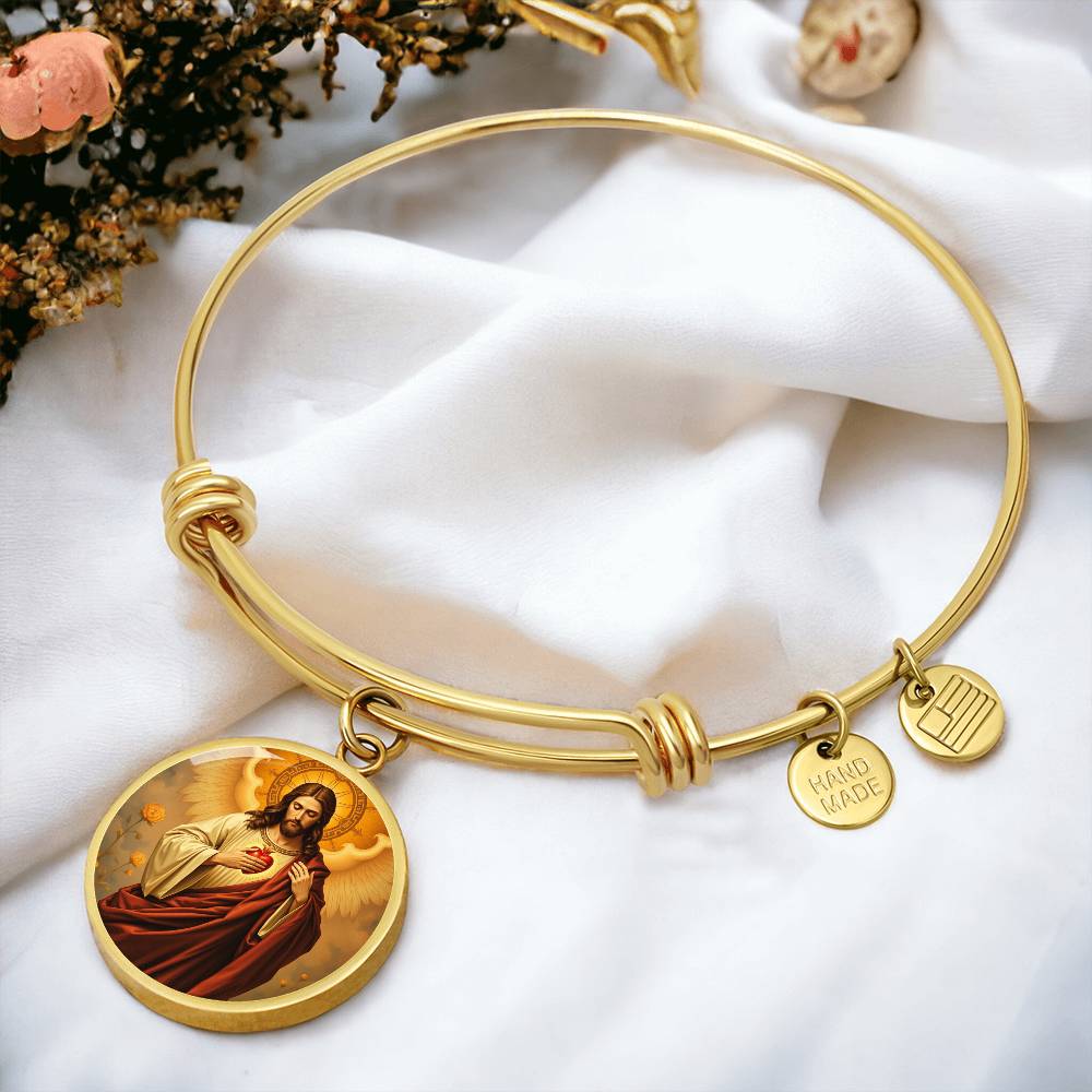 Jesus Christ Sacred Heart Bracelet