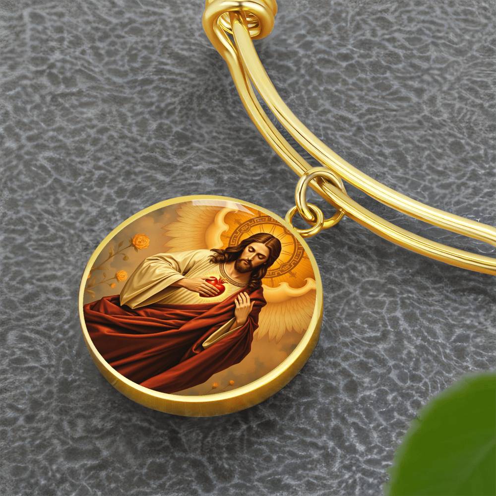 Jesus Christ Sacred Heart Bracelet