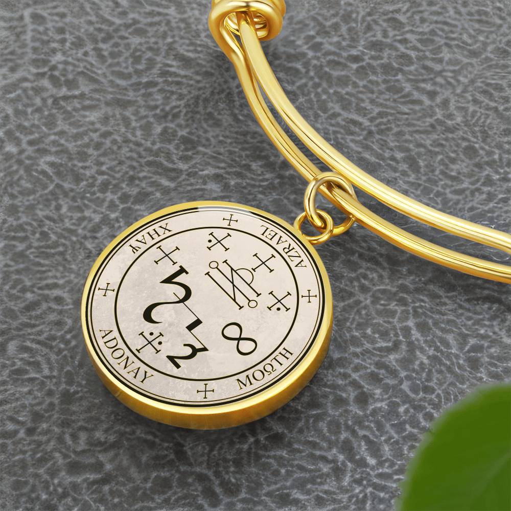 Archangel Azrael Sigil Bracelet - Old Manuscript