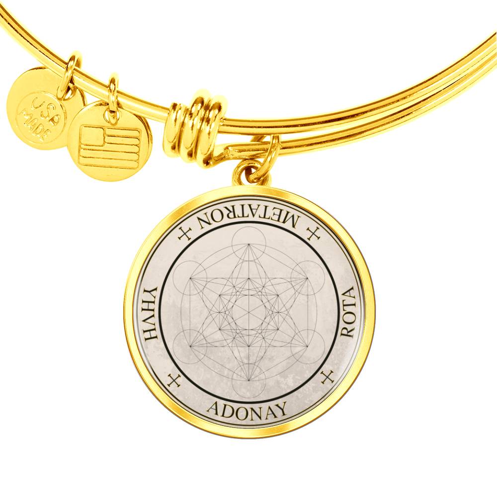 Archangel Metatron Sigil Bracelet - Old Manuscript