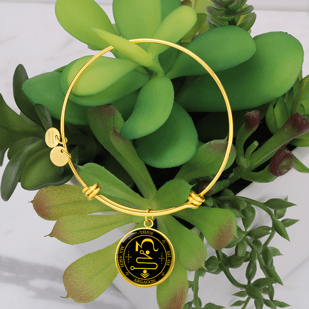 Archangel Jophiel Sigil Bracelet - Black