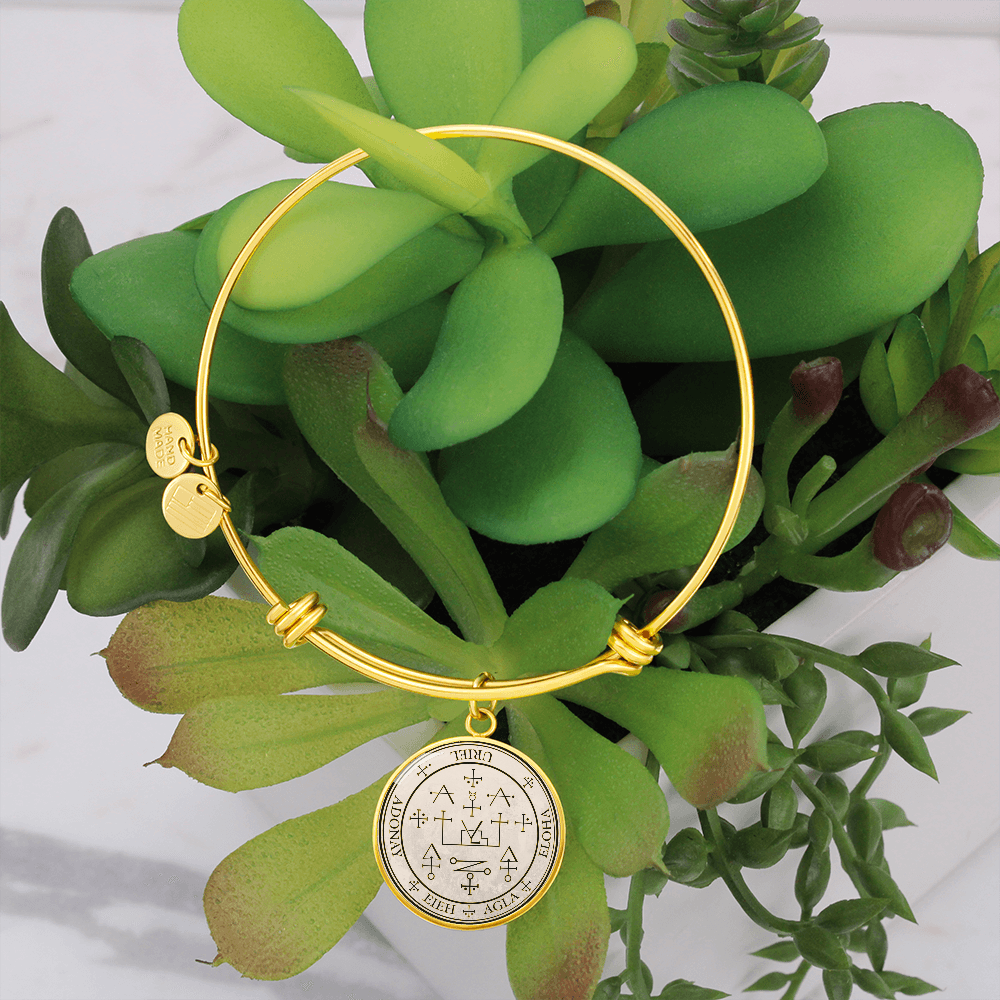 Archangel Uriel Sigil Bracelet - Old Manuscript