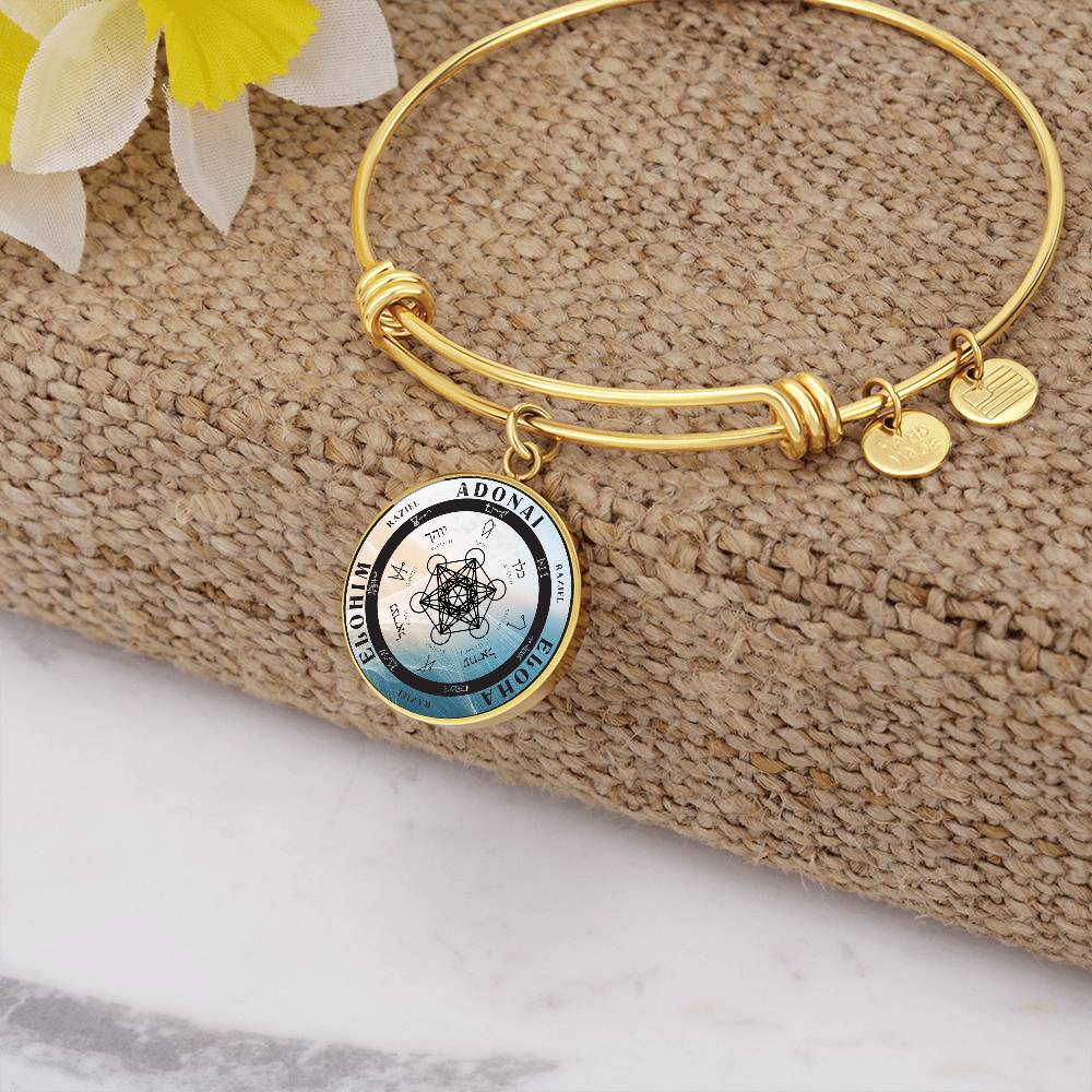 Archangel Raziel Sigil Wave Bracelet