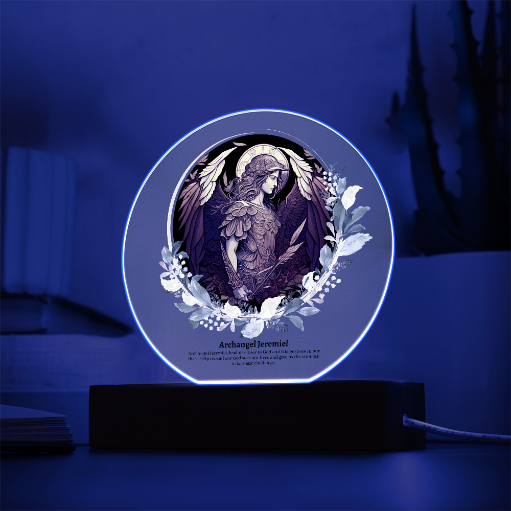 Archangel Jeremiel Acrylic Plaque