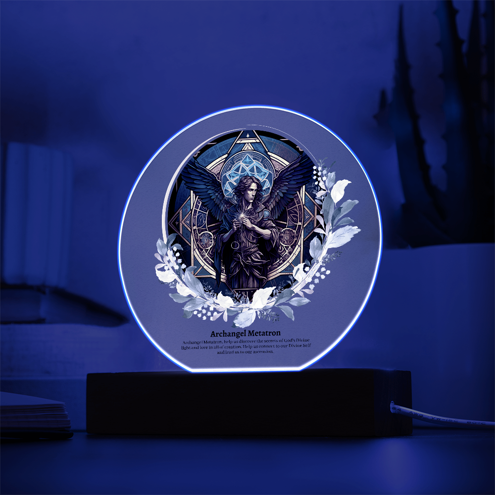 Archangel Metatron Acrylic Plaque