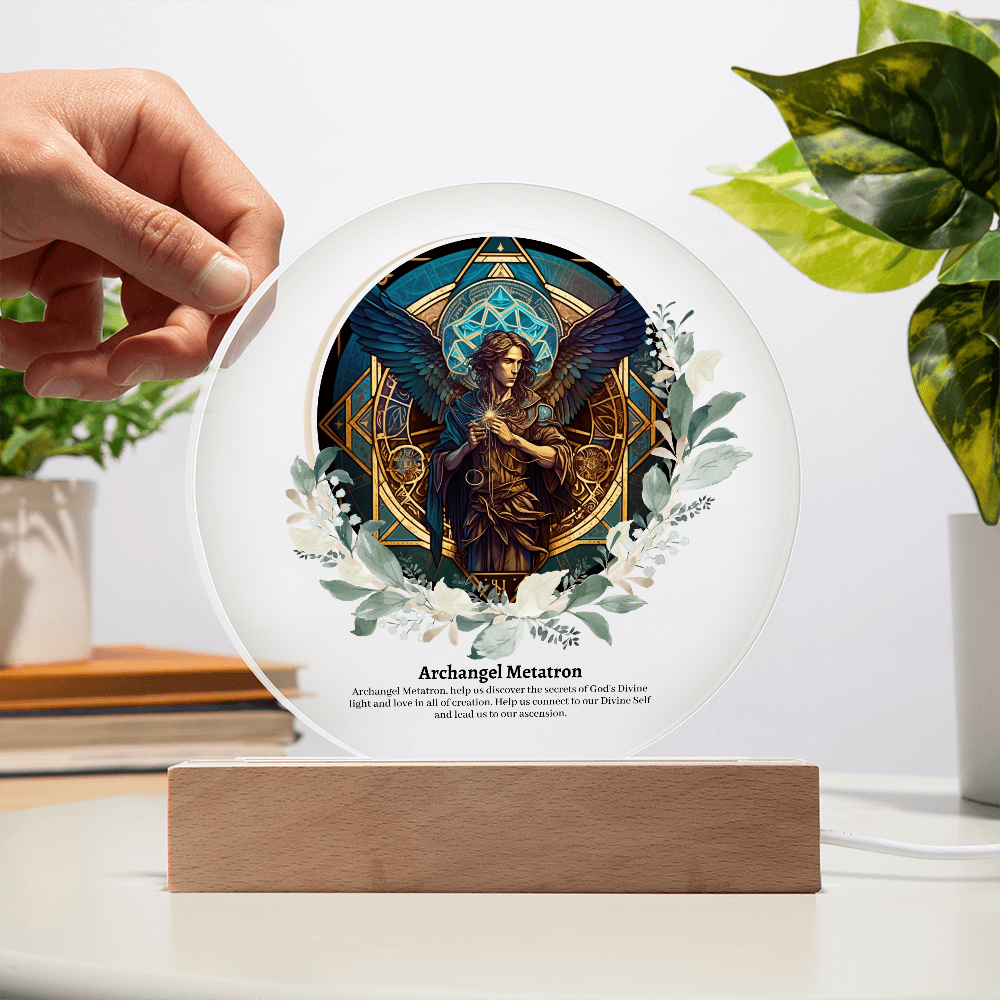 Archangel Metatron Acrylic Plaque