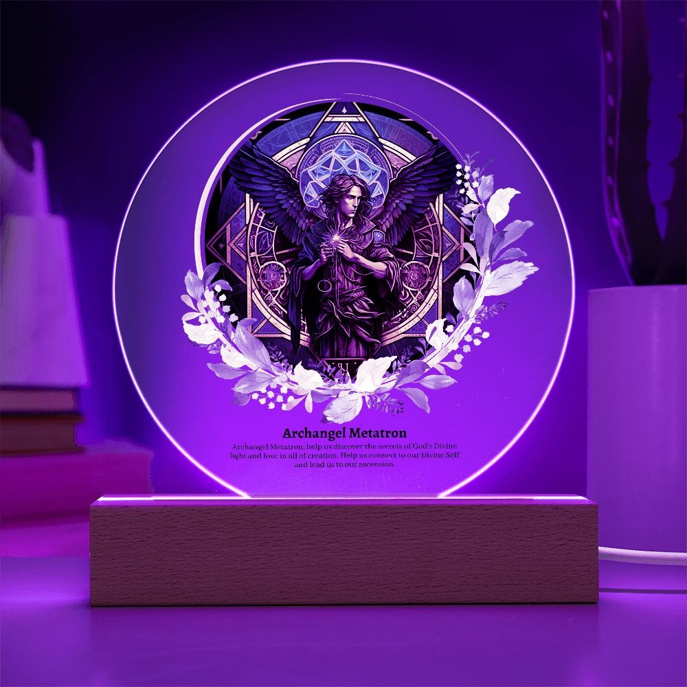 Archangel Metatron Acrylic Plaque