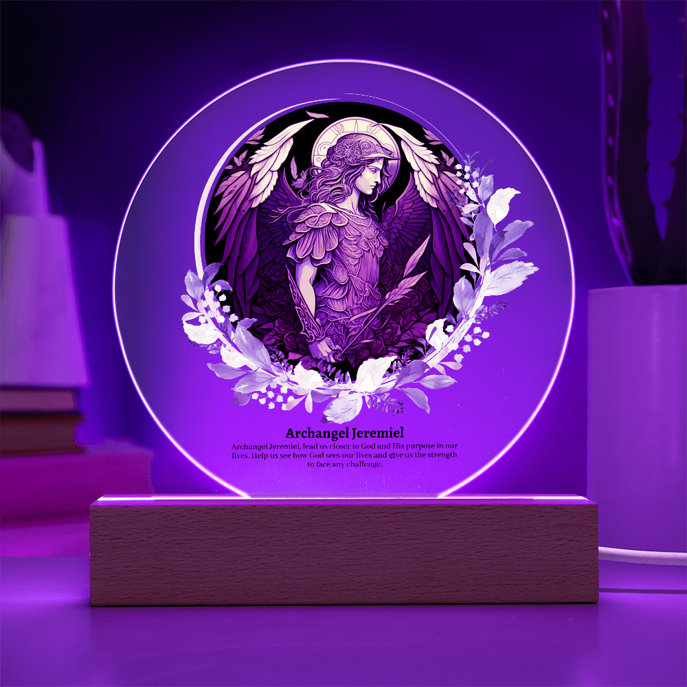 Archangel Jeremiel Acrylic Plaque