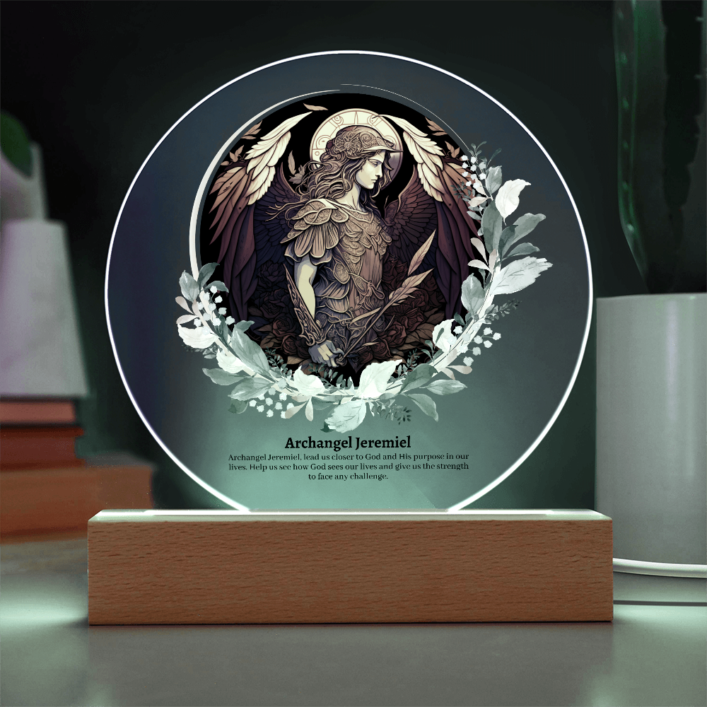 Archangel Jeremiel Acrylic Plaque