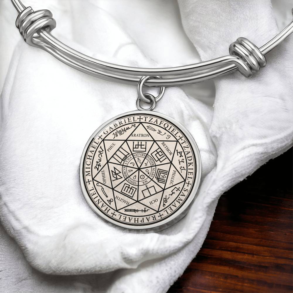7 Archangels Sigil Bracelet - Old Manuscript