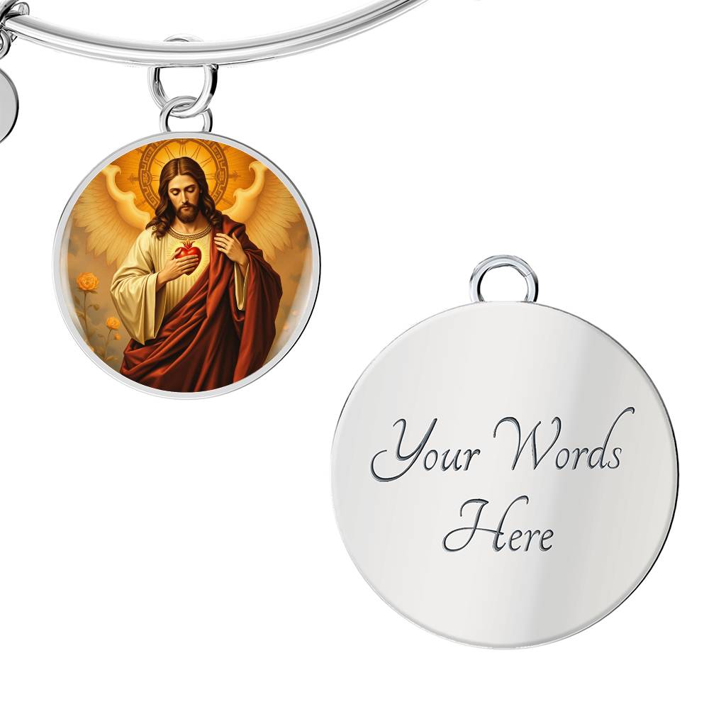 Jesus Christ Sacred Heart Bracelet