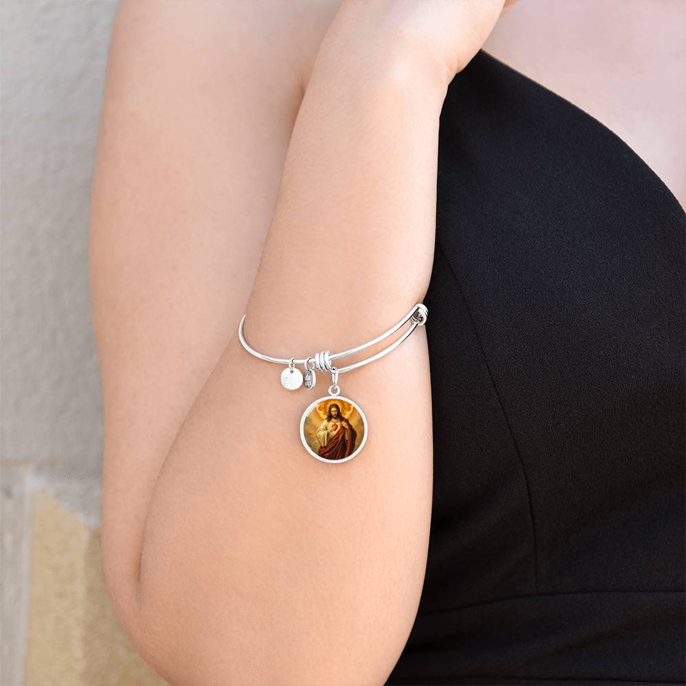 Jesus Christ Sacred Heart Bracelet