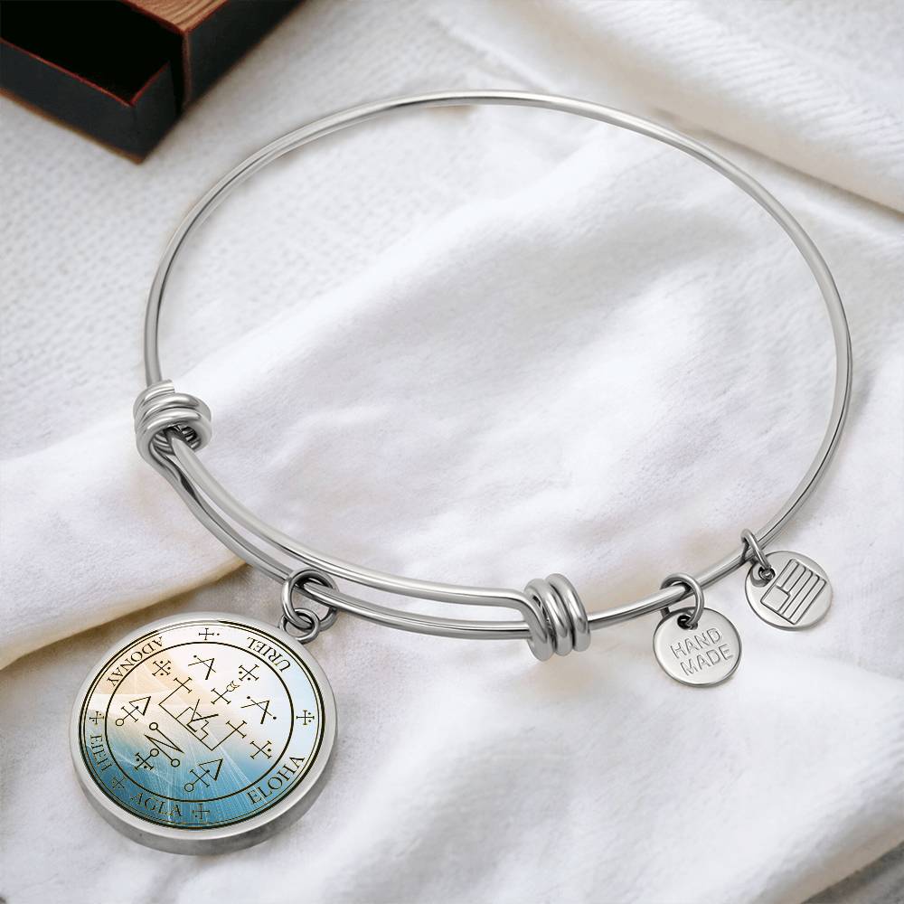 Archangel Uriel Sigil Wave Bracelet
