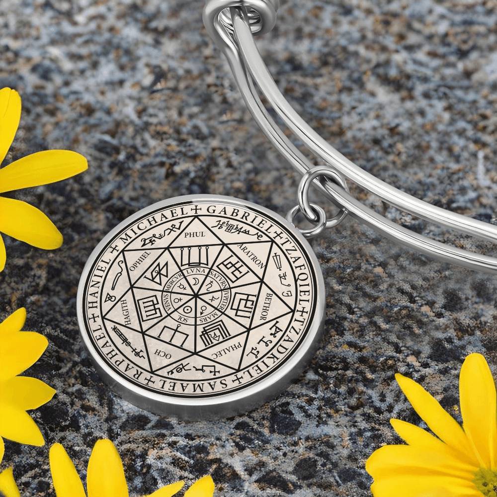 7 Archangels Sigil Bracelet - Old Manuscript