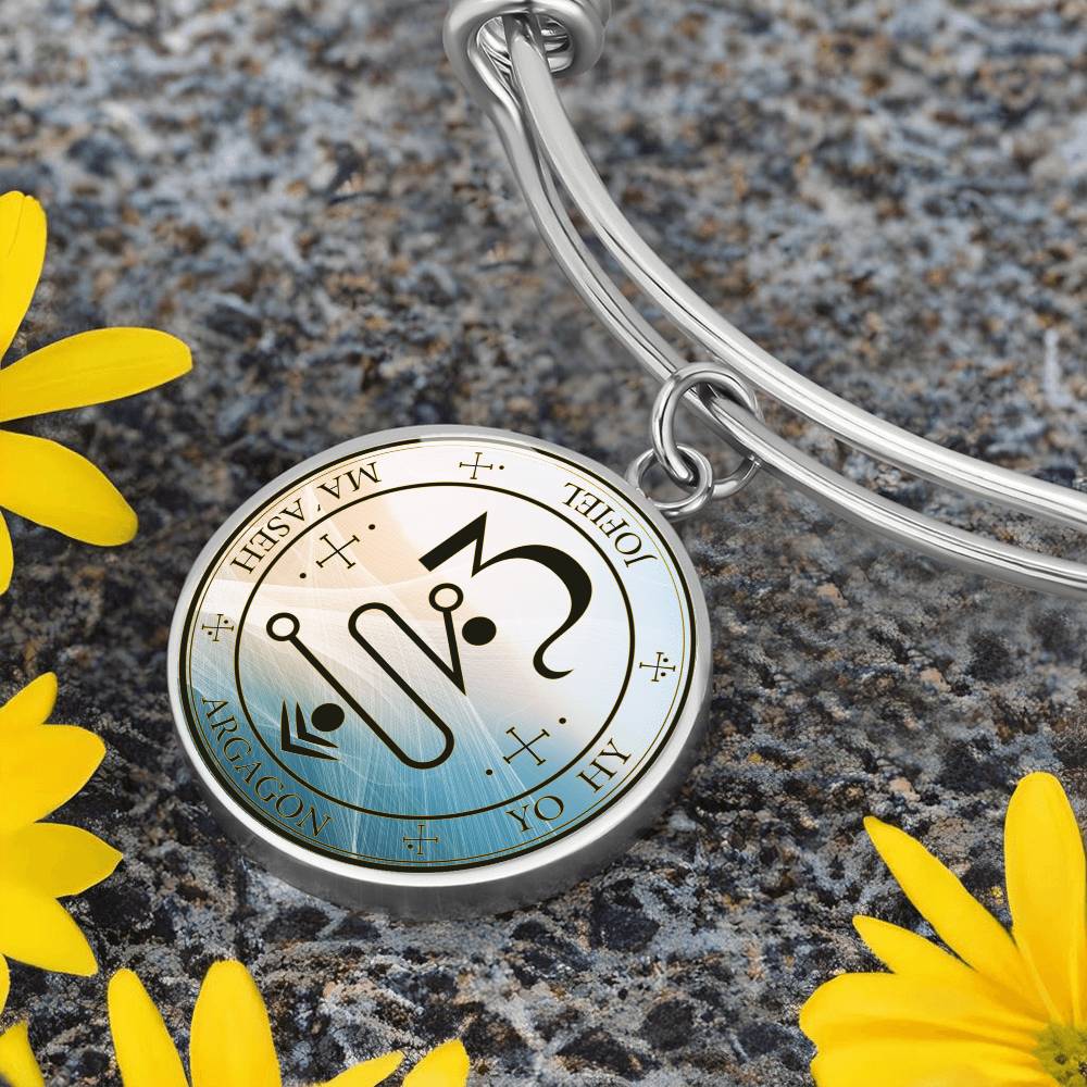 Archangel Jophiel Sigil Wave Bracelet