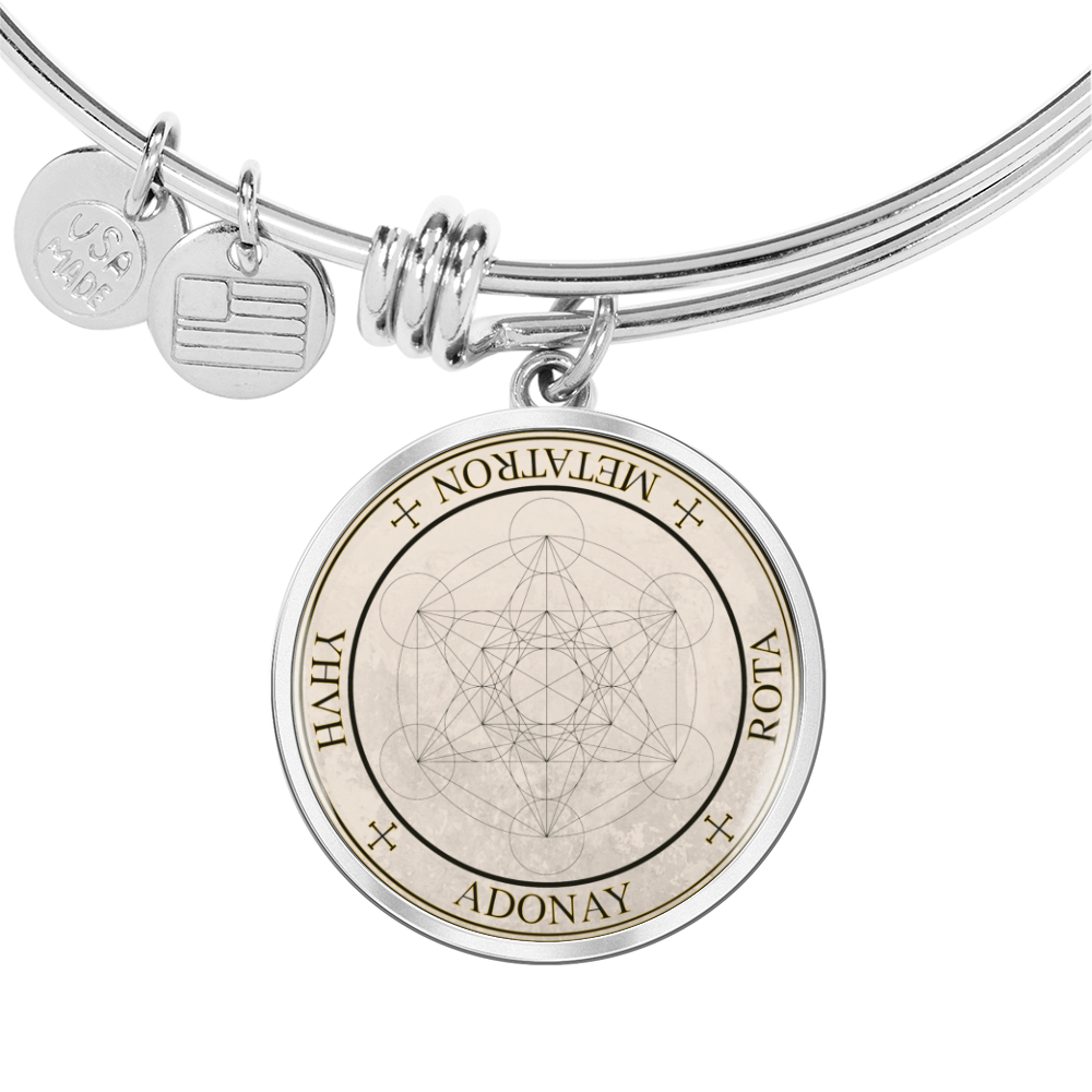 Archangel Metatron Sigil Bracelet - Old Manuscript