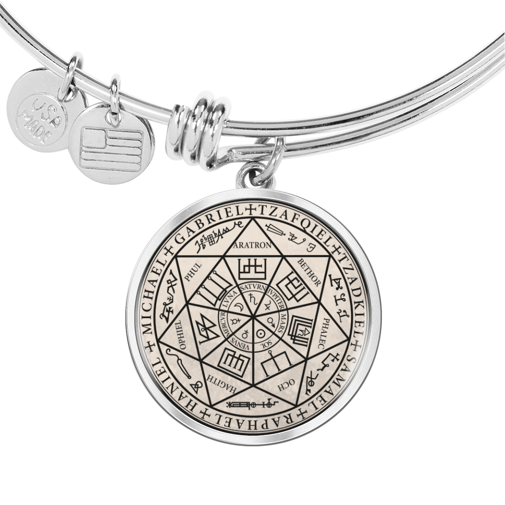 7 Archangels Sigil Bracelet - Old Manuscript