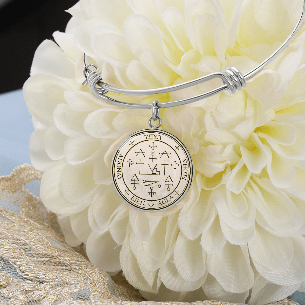 Archangel Uriel Sigil Bracelet - Old Manuscript