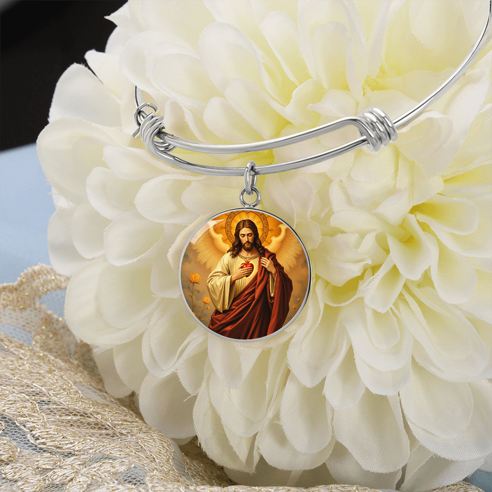 Jesus Christ Sacred Heart Bracelet