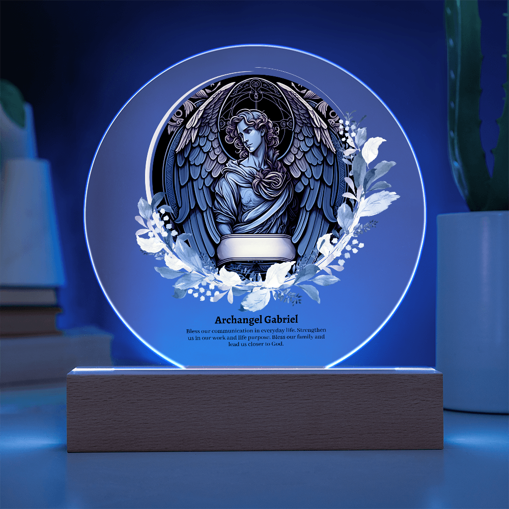 Archangel Gabriel Acrylic Plaque