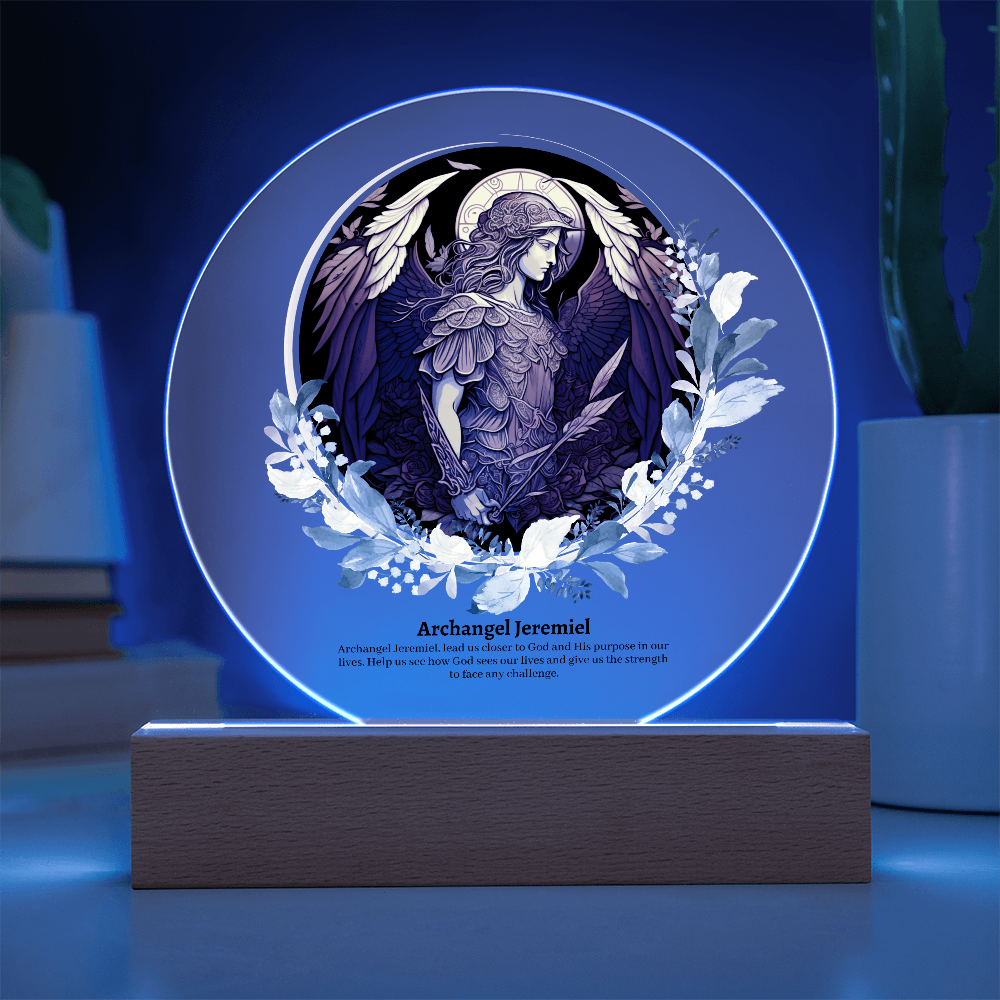 Archangel Jeremiel Acrylic Plaque