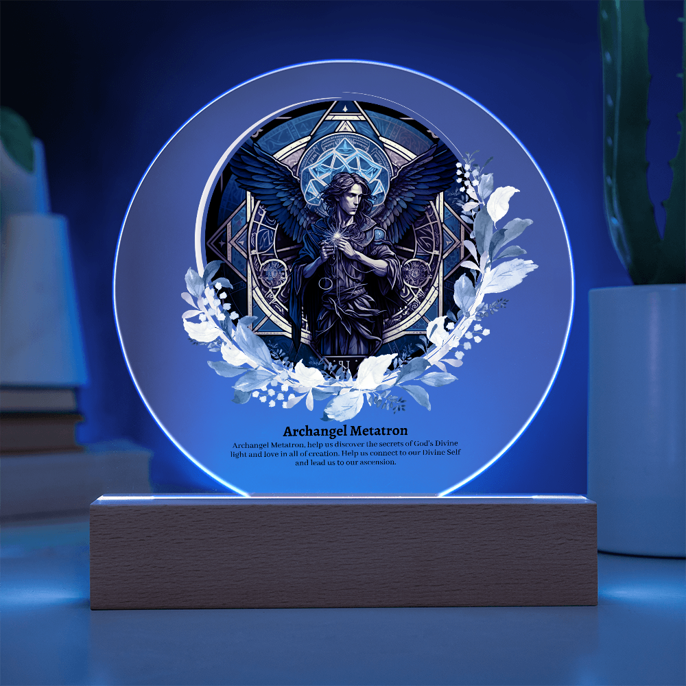 Archangel Metatron Acrylic Plaque