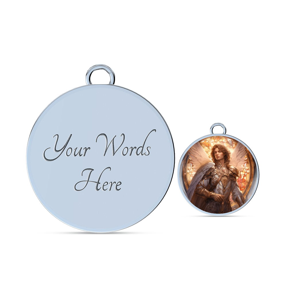 Archangel Chamuel Graphic Art Bracelet