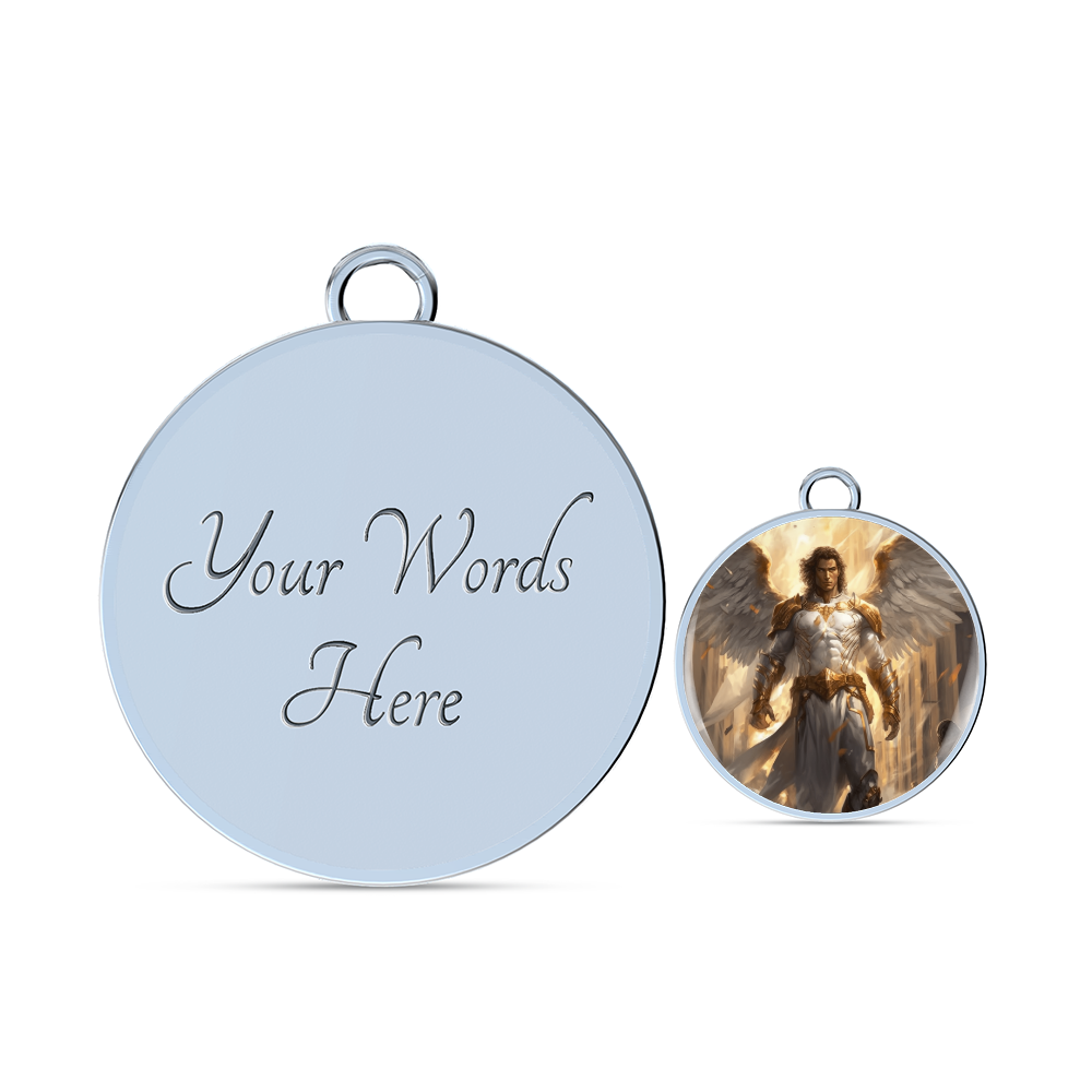 Archangel Raguel Graphic Art Bracelet