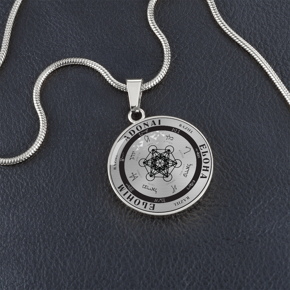 Archangel Raziel Sigil Necklace