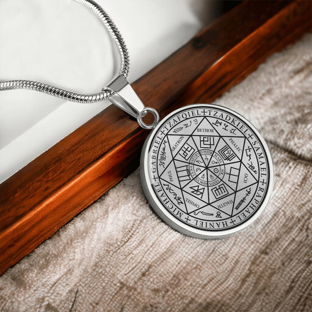 7 Archangels Sigil Necklace