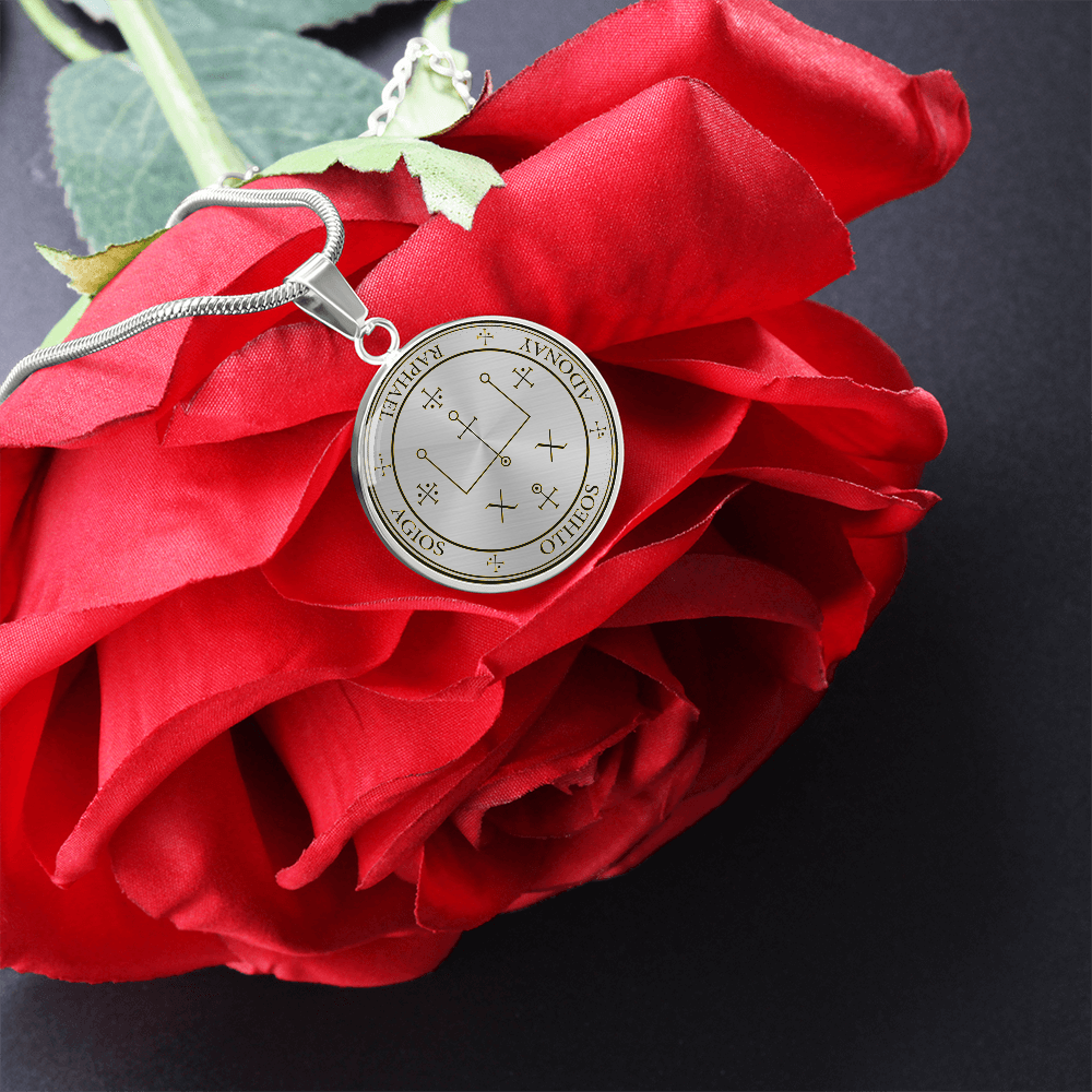 Archangel Raphael Sigil Necklace