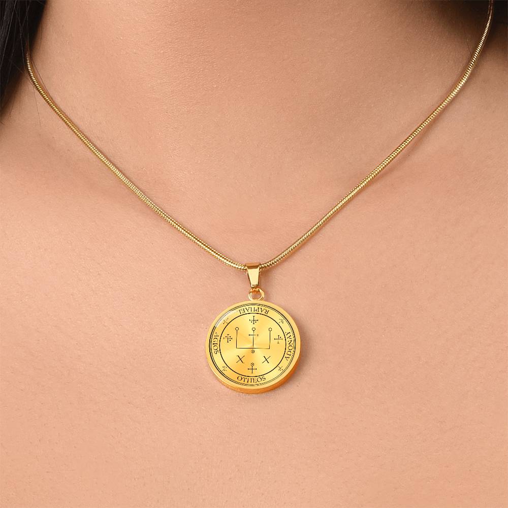 Archangel Raphael Sigil Necklace
