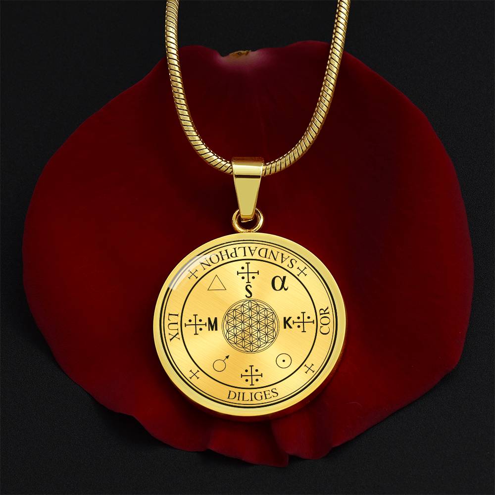 Archangel Sandalphon Sigil Necklace