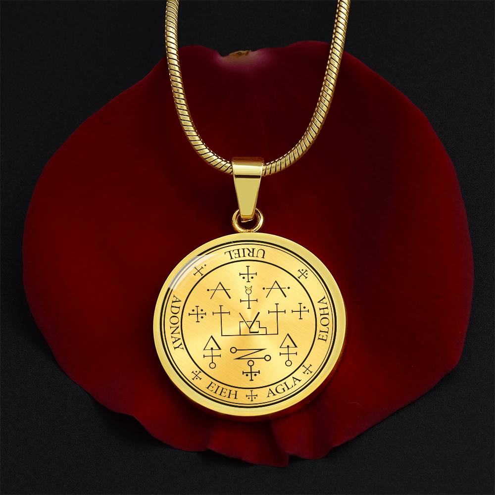 Archangel Uriel Sigil Necklace
