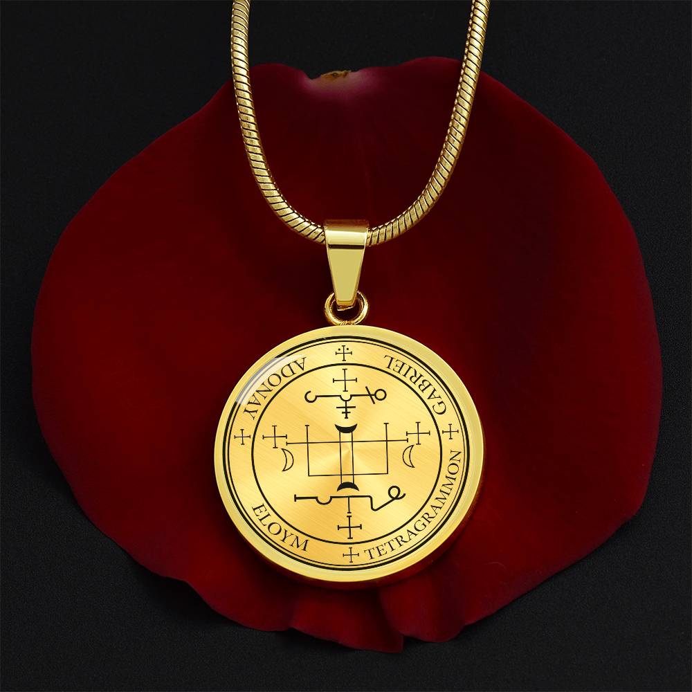 Archangel Gabriel Sigil Necklace