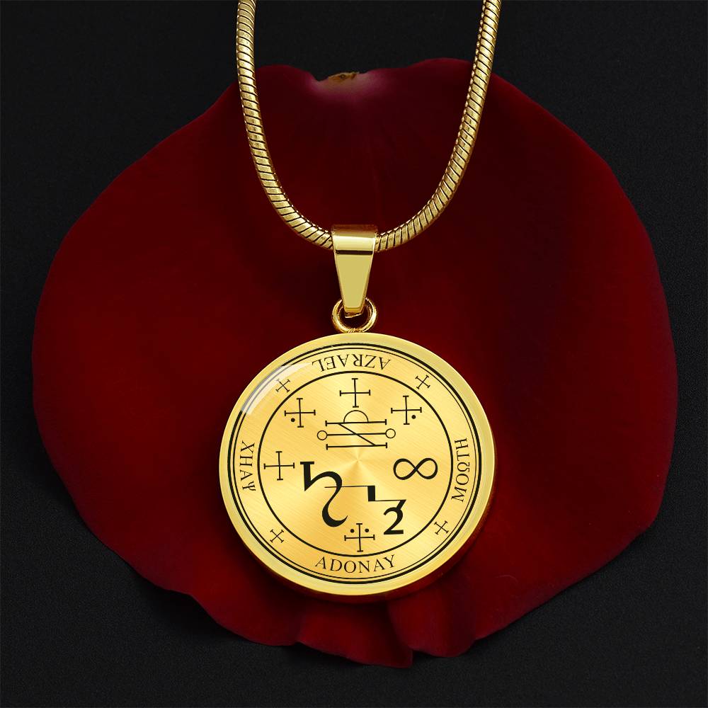 Archangel Azrael Sigil Necklace