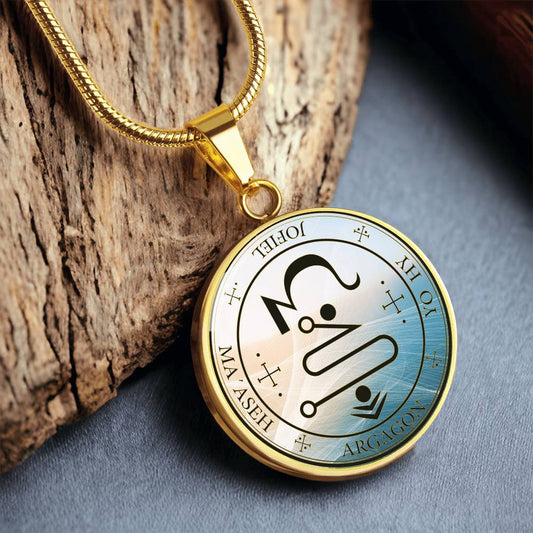 archangel jophiel sigil necklace manifestation sigil angel art graphic pendant necklace silver necklace 18k gold plated necklace gold angel necklace angel charm guardian angel gift spiritual jewelry pendant necklace protection sigil boho chic